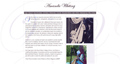Desktop Screenshot of amandawhiting.com